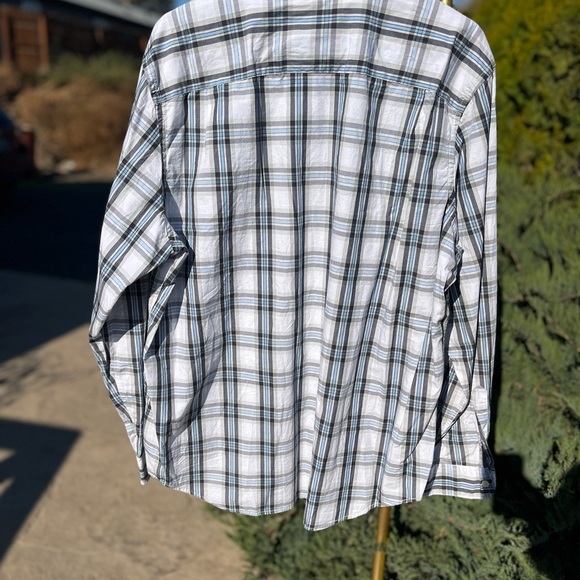 Mens XXL/TTG AMERICAN EAGLE 🦅 OUTFITTERS LONG SLEEVED BUTTON UP SHIRT LIKE NEW - Picture 6 of 7